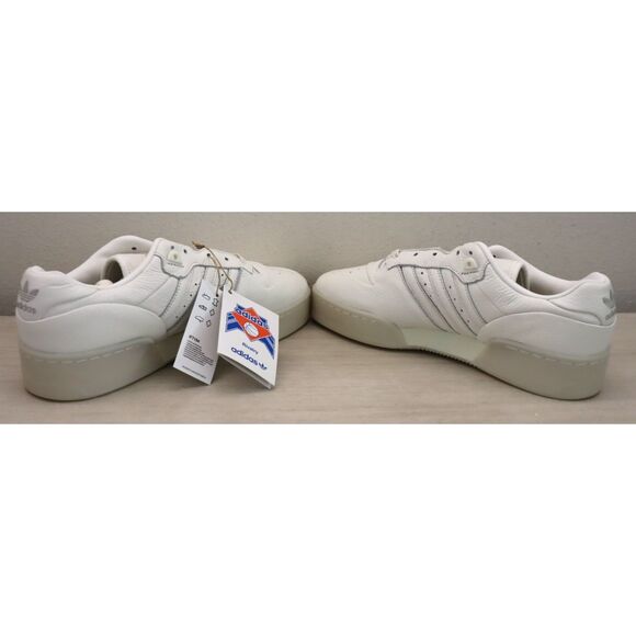 Adidas IF7184 Men's Sz 10 Women's Sz 11 White Leather Rivalry Lux Low Shoes - Picture 10 of 13